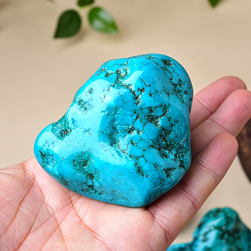Aquarium Decoration Rock - 1 pezzo di grande turchese naturale