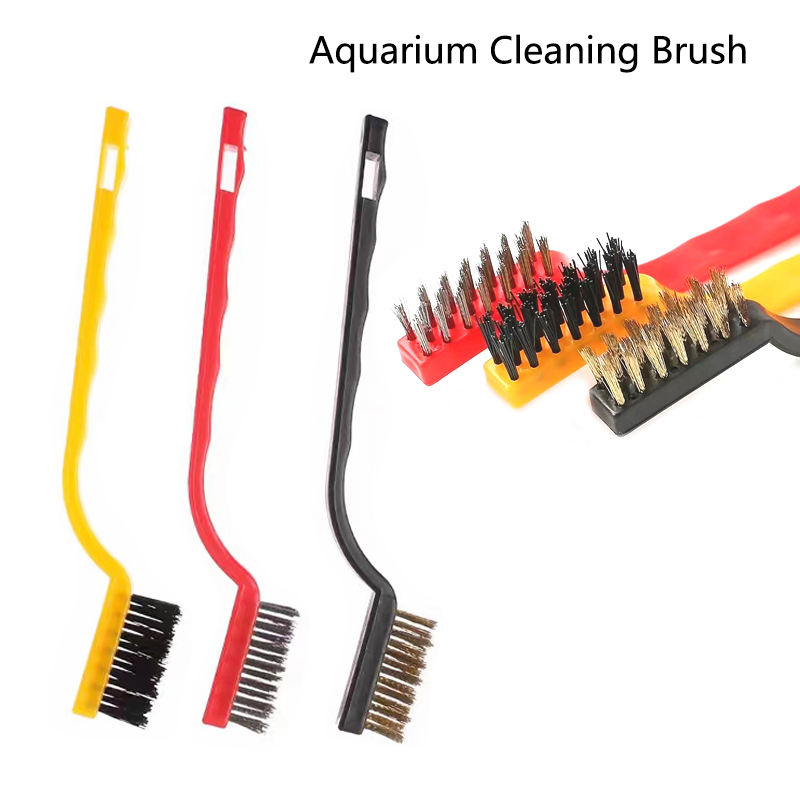 Cleaner Fish Aquarium - Spazzola in filo di acciaio da