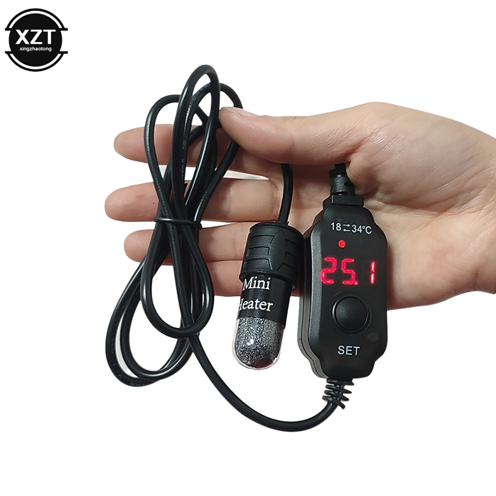Aquarium Fish Cold Water - Mini USB Ricarica Acquario asta riscaldante