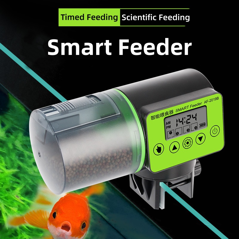 Aquarium Fish Feeder Automatic - Alimentatore Automatico per Acquario con Timer,