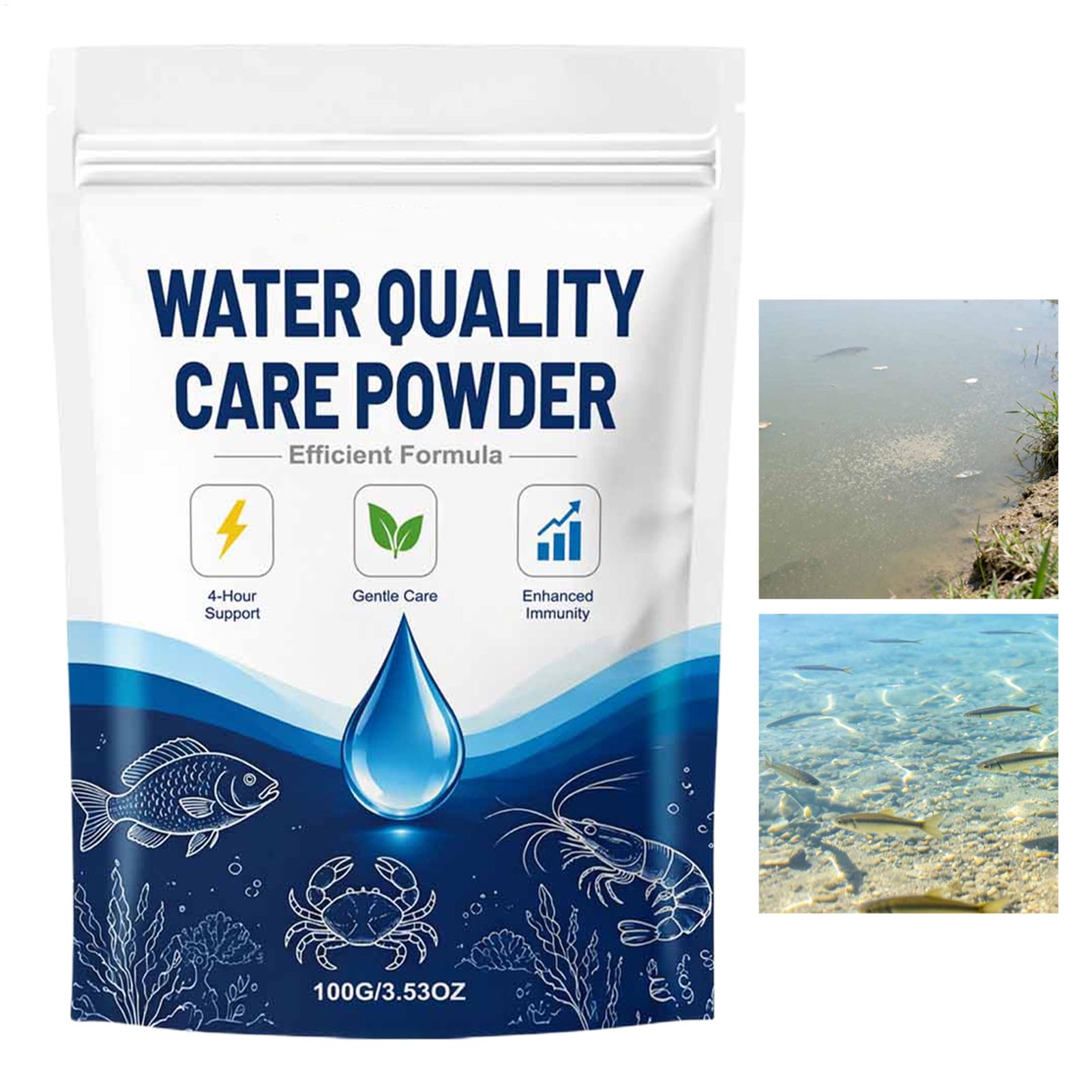 Cleaner Fish Aquarium - Polvere chiarificante per acqua di acquario