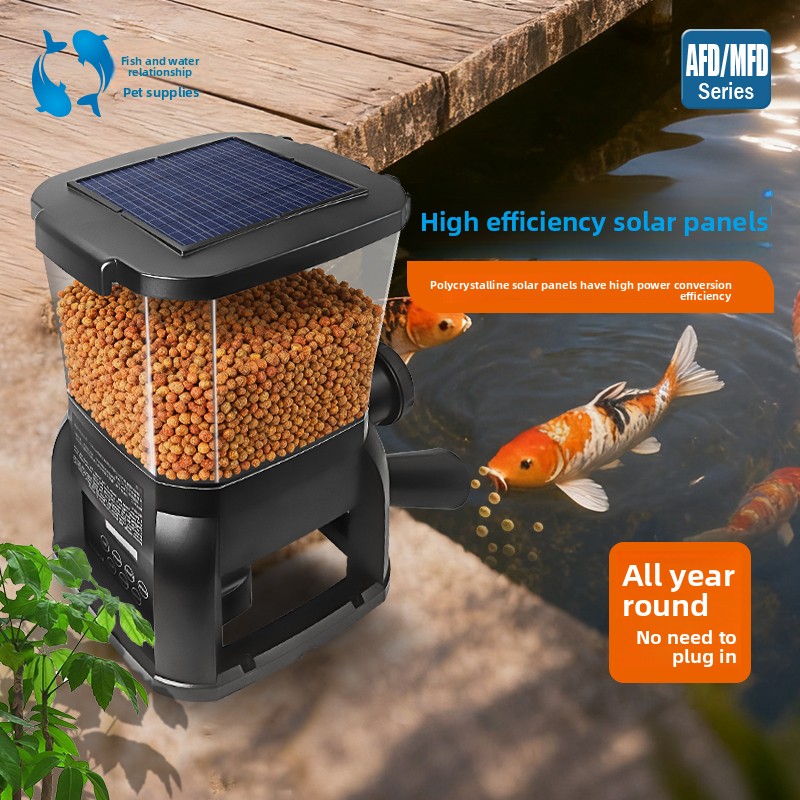 Aquarium Fish Feeder Automatic - Alimentatore automatico per pesci Jebao Solar
