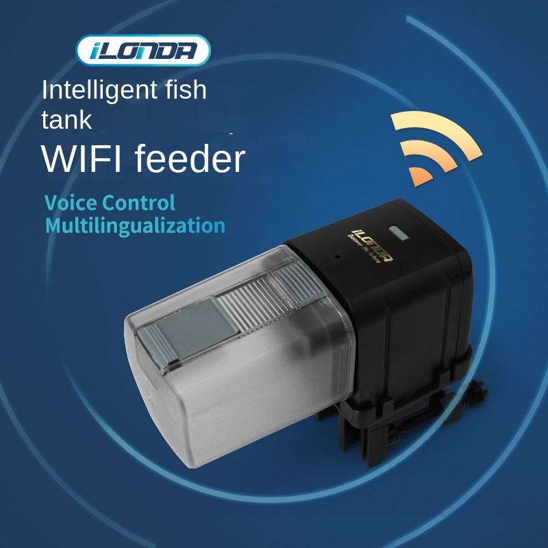 Aquarium Fish Feeder Automatic - iLONDA Acquario per acquario WiFi Alimentatore