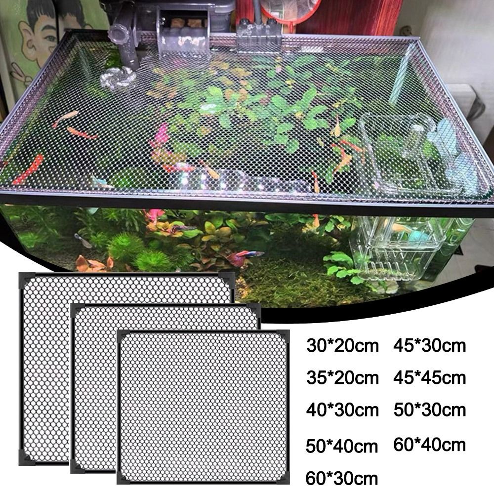 Aquarium Fish Trap - Coperchio Magnetico Durevole per Acquario, Rete