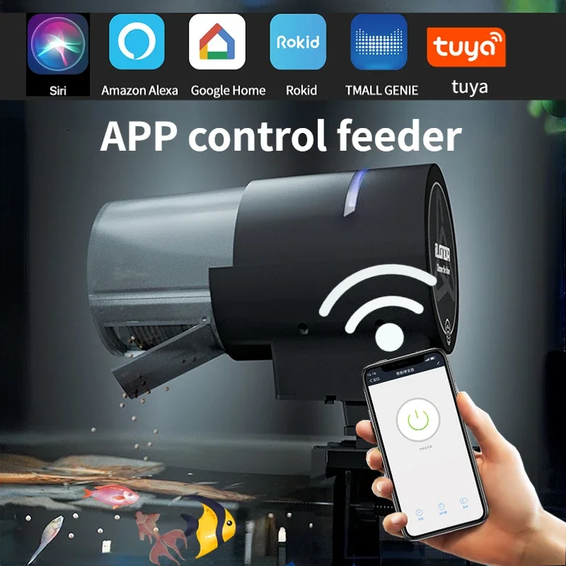 Aquarium Fish Feeder Automatic - ILONDA Nuovo alimentatore automatico per pesci