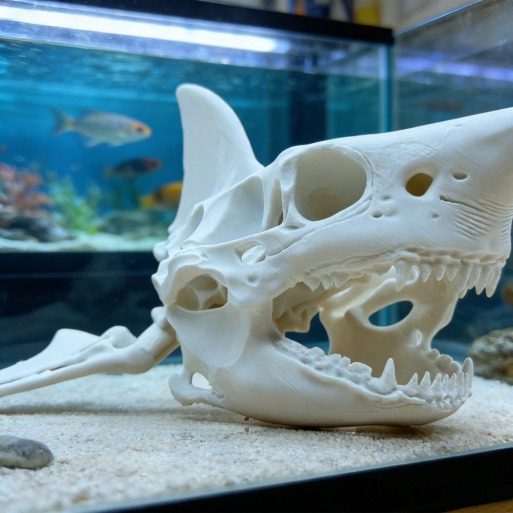 Scheletro di Squalo Stampato i - Aquarium Fish Games recensione e prezzo