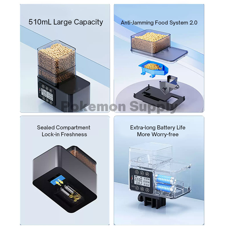 Distributore Automatico di Cib - Aquarium Fish Feeder Automatic recensione e prezzo