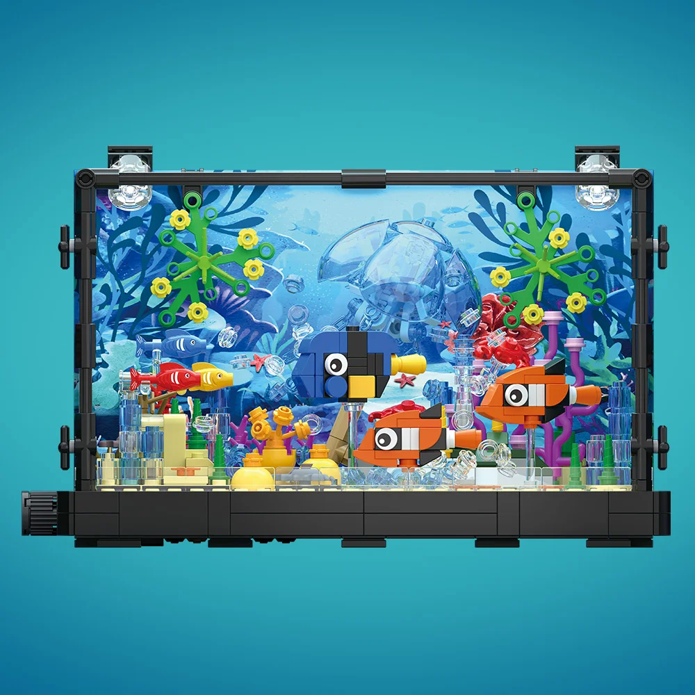 Set di blocchi da costruzione  - Aquarium Fish Games recensione e prezzo