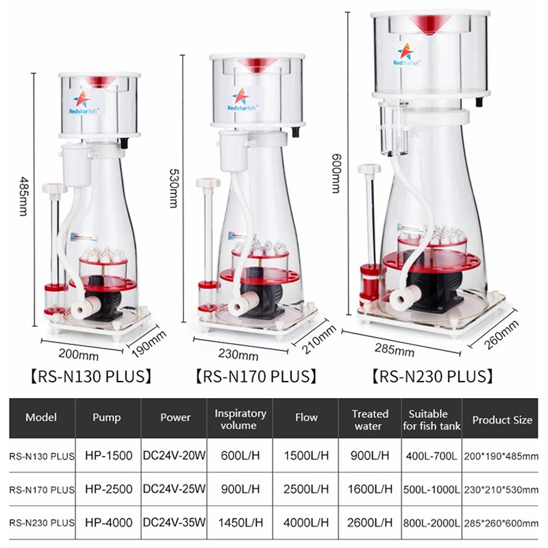 Skimmer di Proteine per Acquar - Protein Skimmer Reef recensione e prezzo