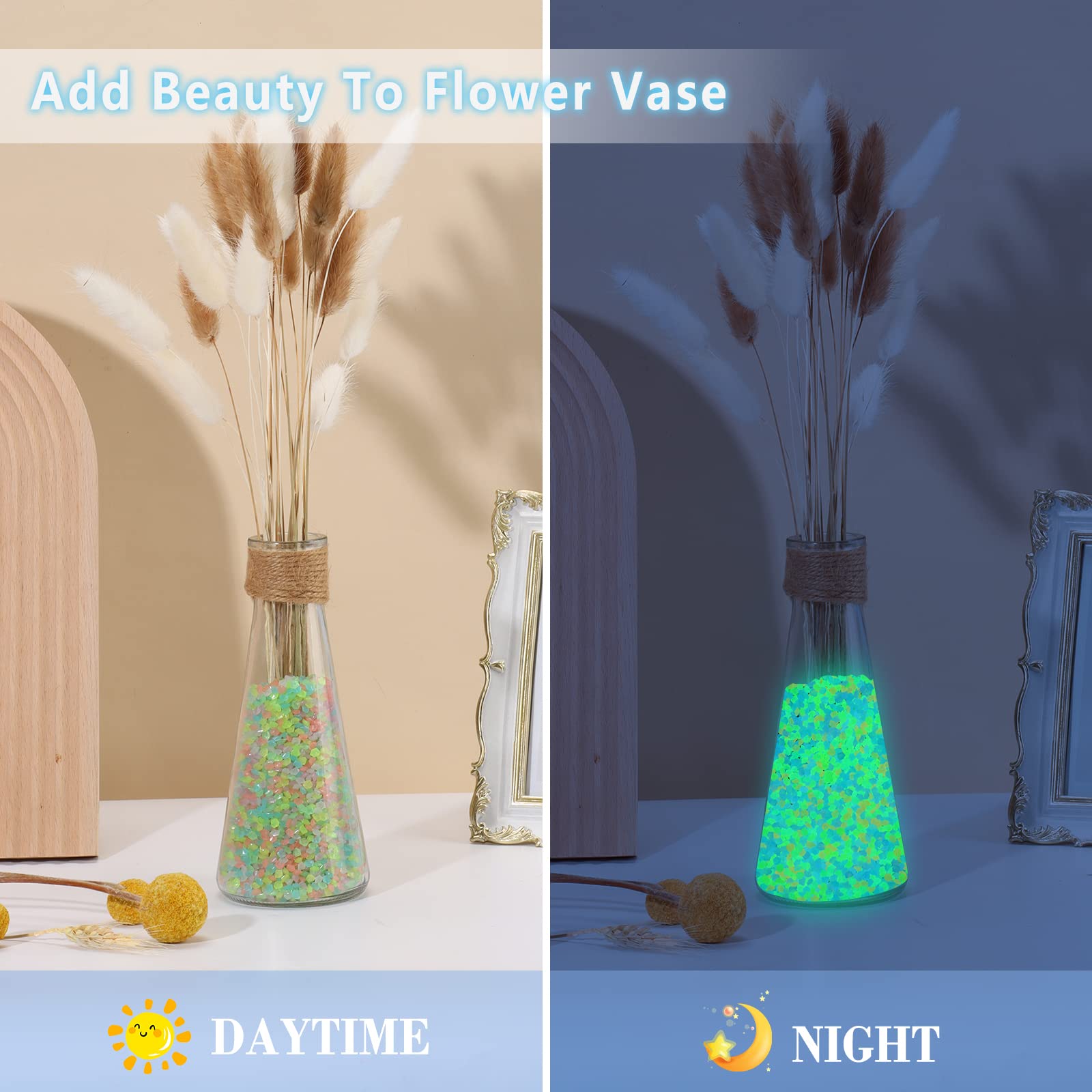 1000 pezzi di sabbia luminosa  - Aquarium Decoration Rock recensione e prezzo