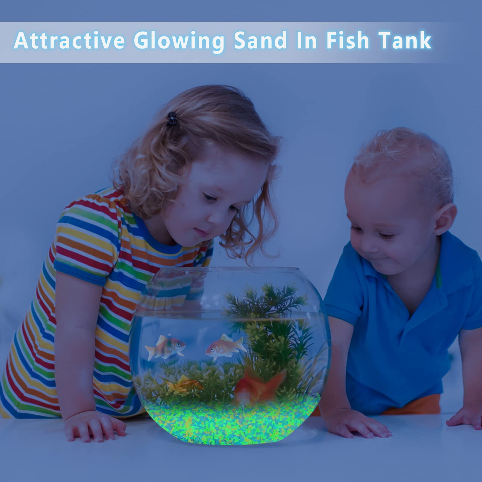 1000 pezzi di sabbia luminosa  - Aquarium Decoration Rock recensione e prezzo
