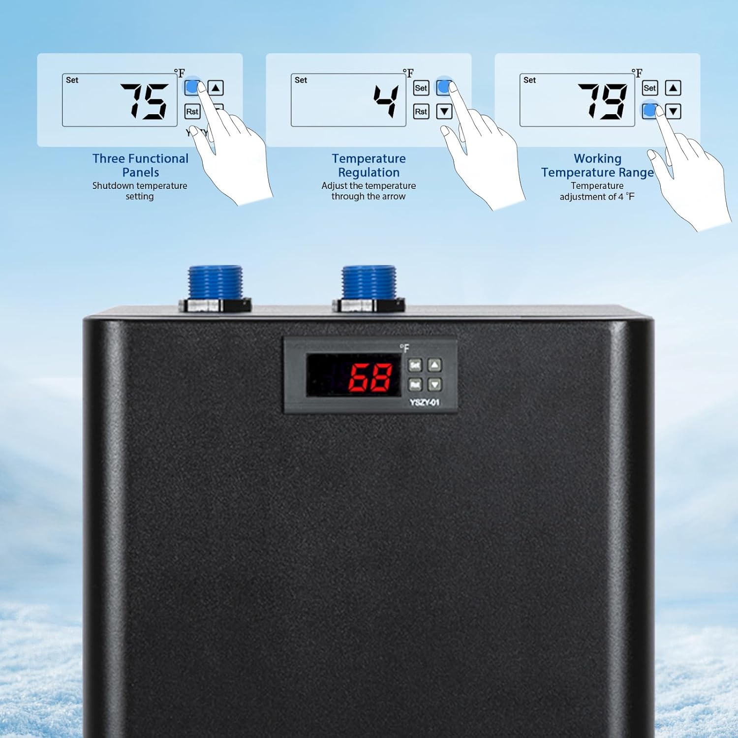 Refrigeratore per Acquario 79  - Aquarium Fish Cold Water recensione e prezzo