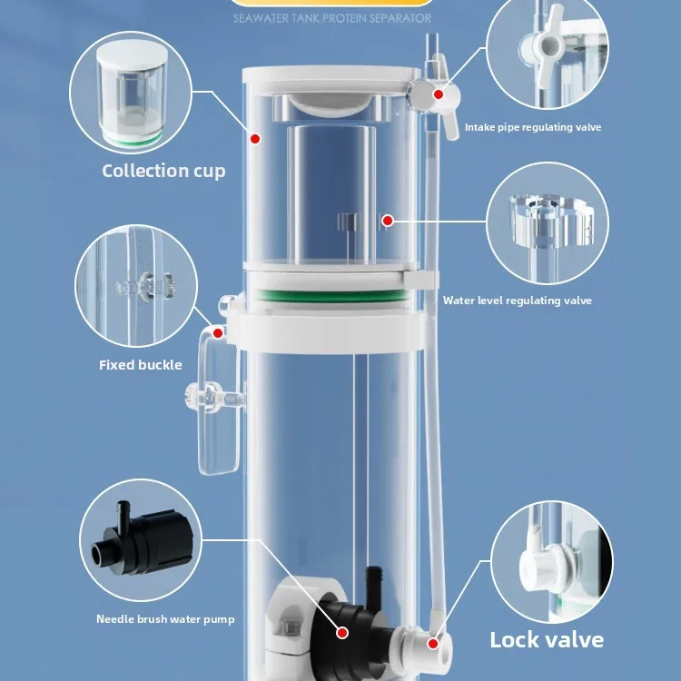 Nuovo Mini Separatore di Prote - Protein Skimmer Reef recensione e prezzo