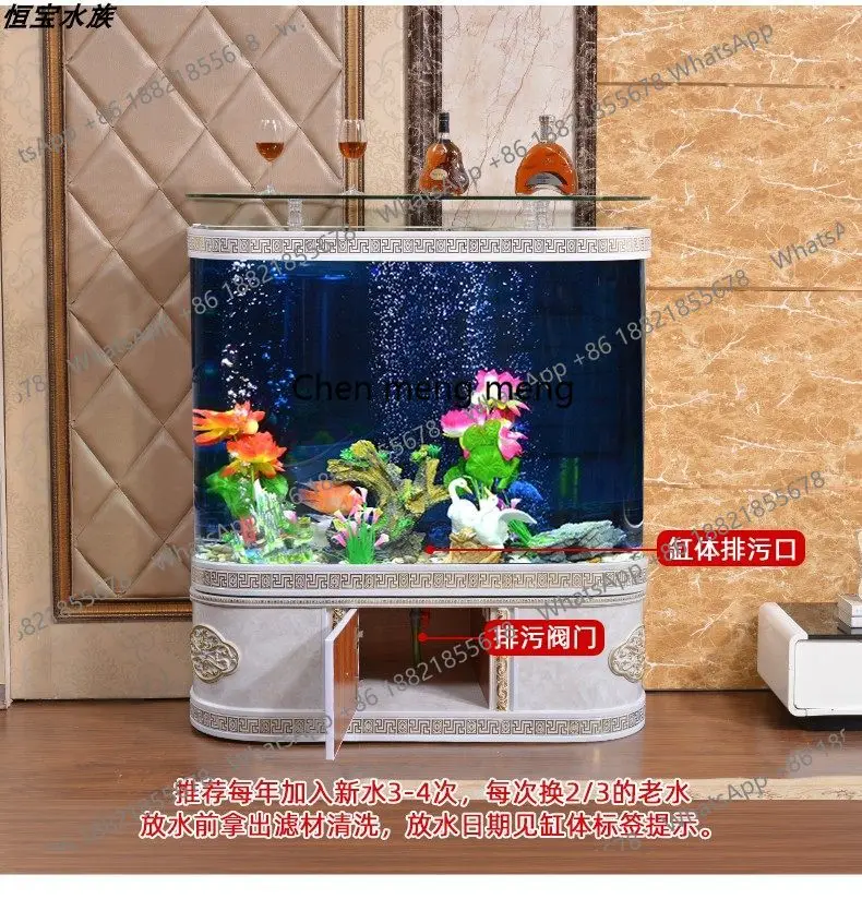 Acquario curvo moderno e sempl - Aquarium Fish Sale recensione e prezzo