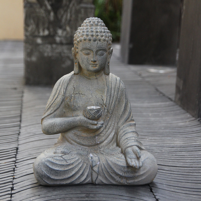 Statua di Buddha solare in res - Aquarium Decoration Rock recensione e prezzo