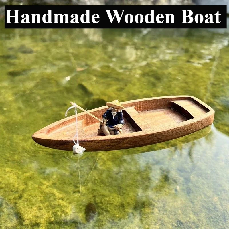 Barca in legno fatta a mano Mi - Aquarium Fish Games recensione e prezzo