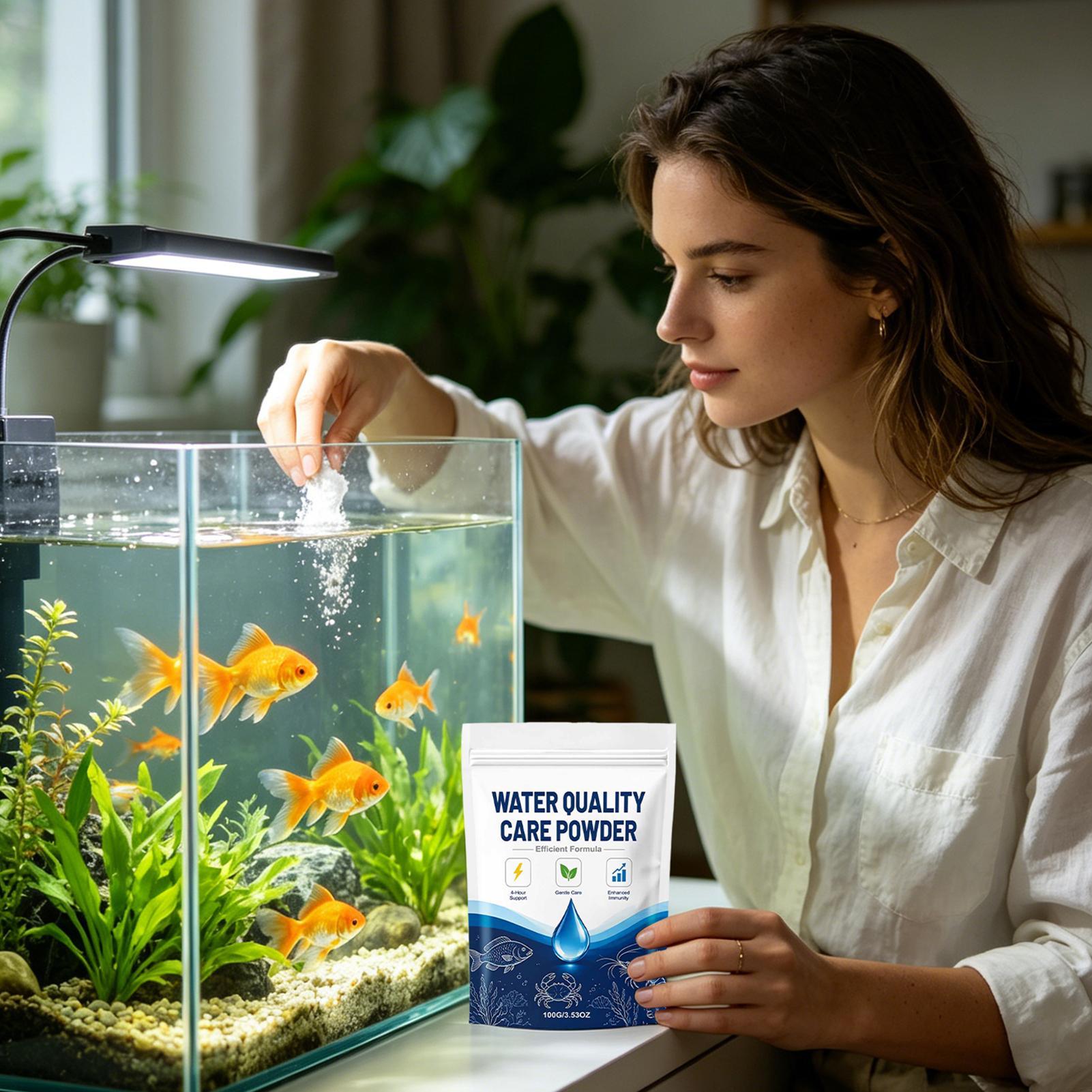 Polvere chiarificante per acqu - Cleaner Fish Aquarium recensione e prezzo