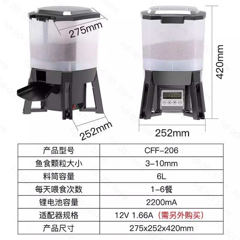 Distributore Automatico di Cib - Aquarium Fish Feeder Automatic recensione e prezzo