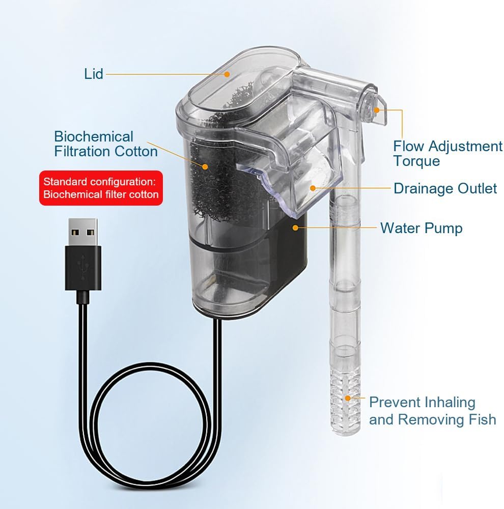 Nuovo Filtro Sospeso per Acqua - Aquarium Fish For Beginners recensione e prezzo